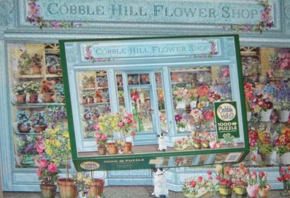 Parisian Flowers - Cobble Hill Puzzle Company puzzle collectible [Barcode 0625012802666] - Main Image 4