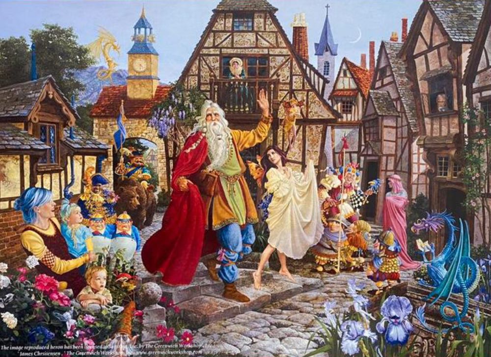 Return of the Fablemaker 🟦 - SunsOut puzzle collectible [Barcode 796780675292] - Main Image 2