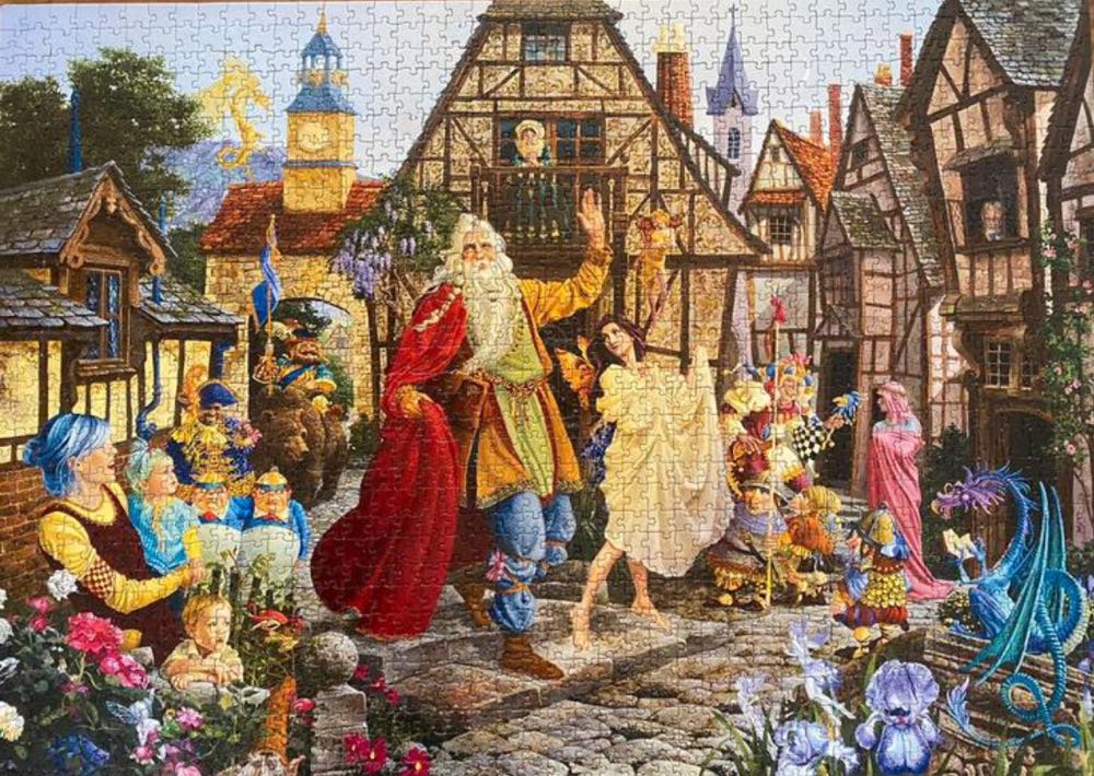 Return of the Fablemaker 🟦 - SunsOut puzzle collectible [Barcode 796780675292] - Main Image 3