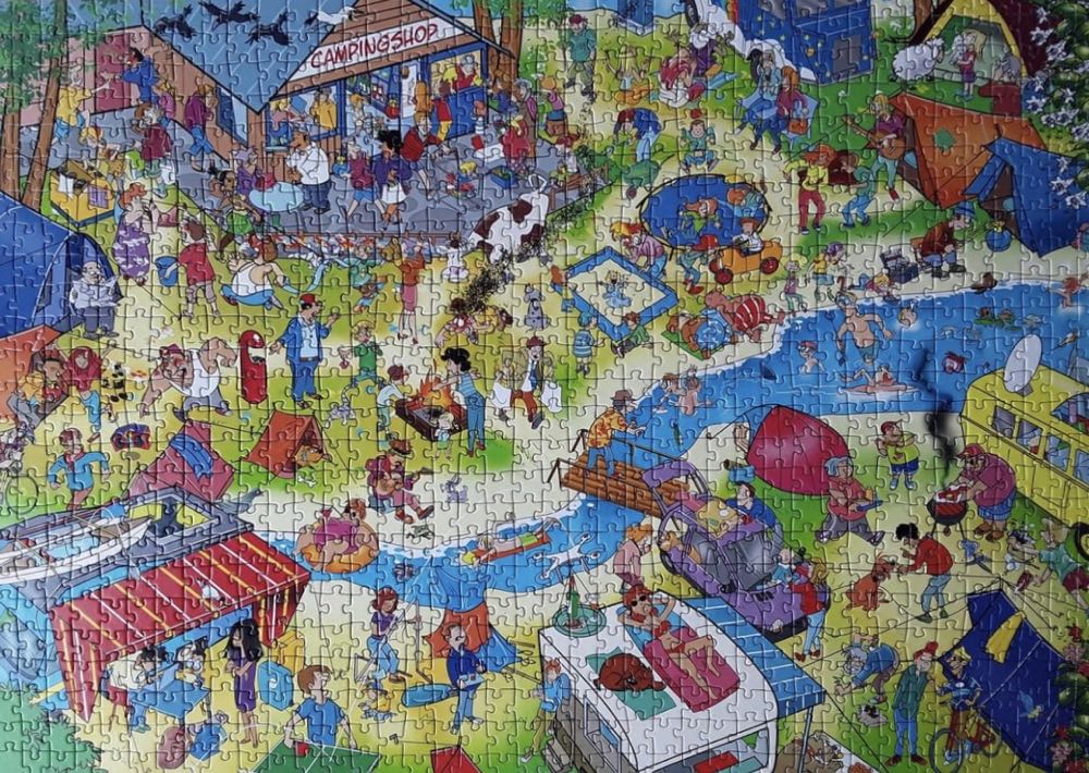 Camping Fun - REBO puzzle collectible [Barcode 8720387822591] - Main Image 3