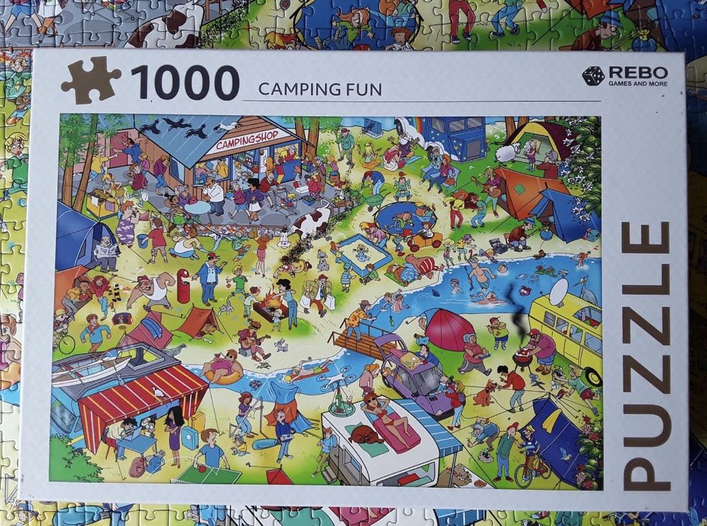 Camping Fun - REBO puzzle collectible [Barcode 8720387822591] - Main Image 4