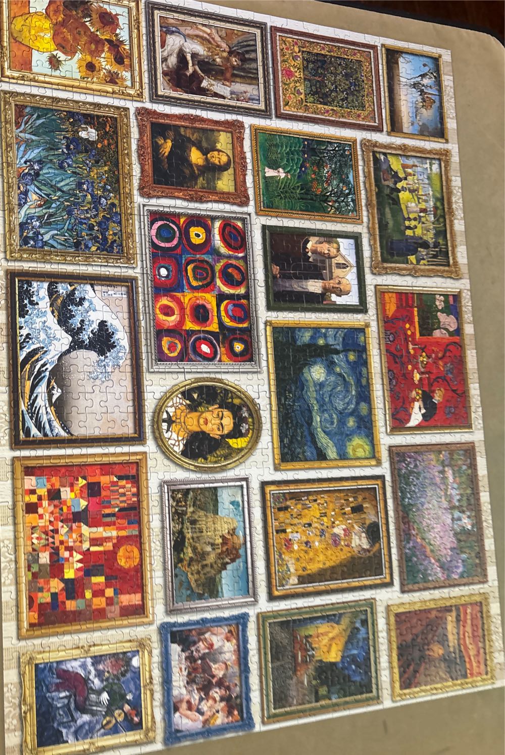 Masterpieces - Eurographics puzzle collectible [Barcode 628136657662] - Main Image 2