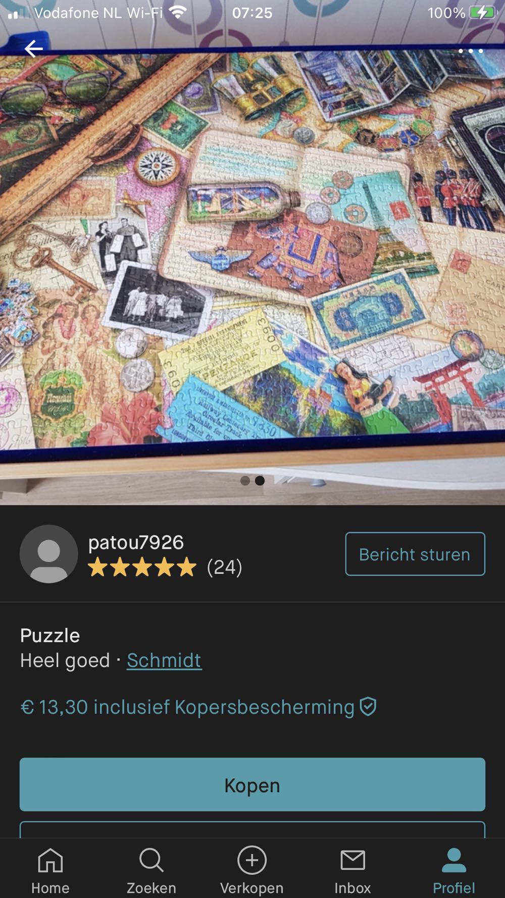 Served Up Travel Memories - Schmidt Puzzle puzzle collectible [Barcode 4001504575816] - Main Image 4