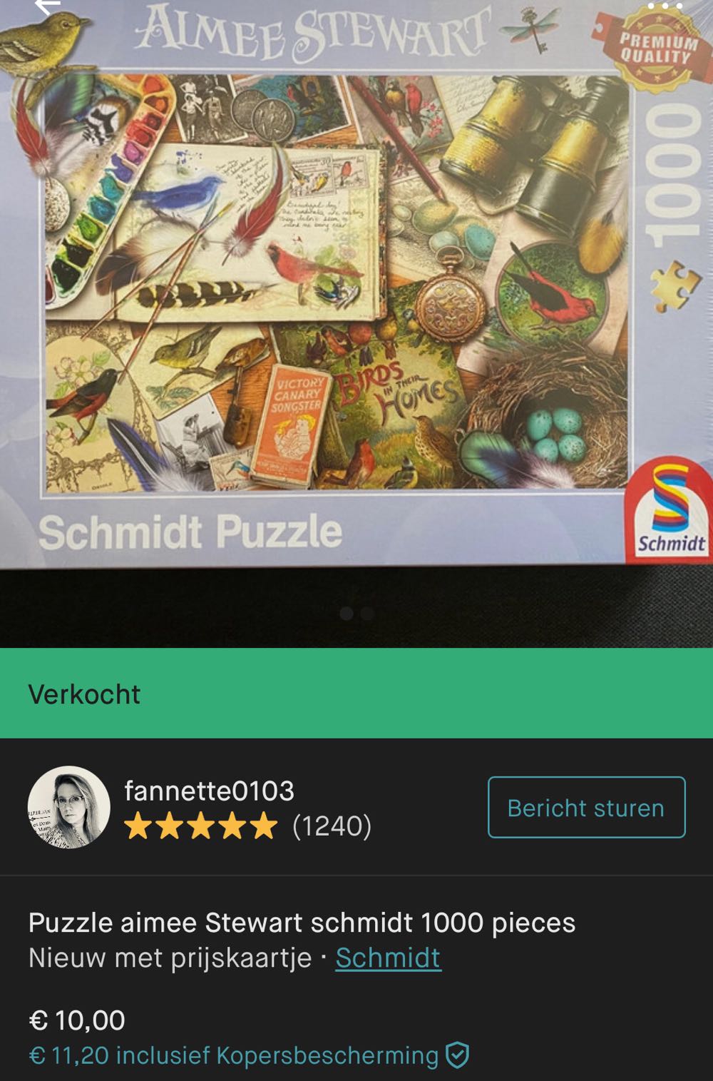 Bird Watching - Schmidt Puzzle puzzle collectible [Barcode 4001504575823] - Main Image 4