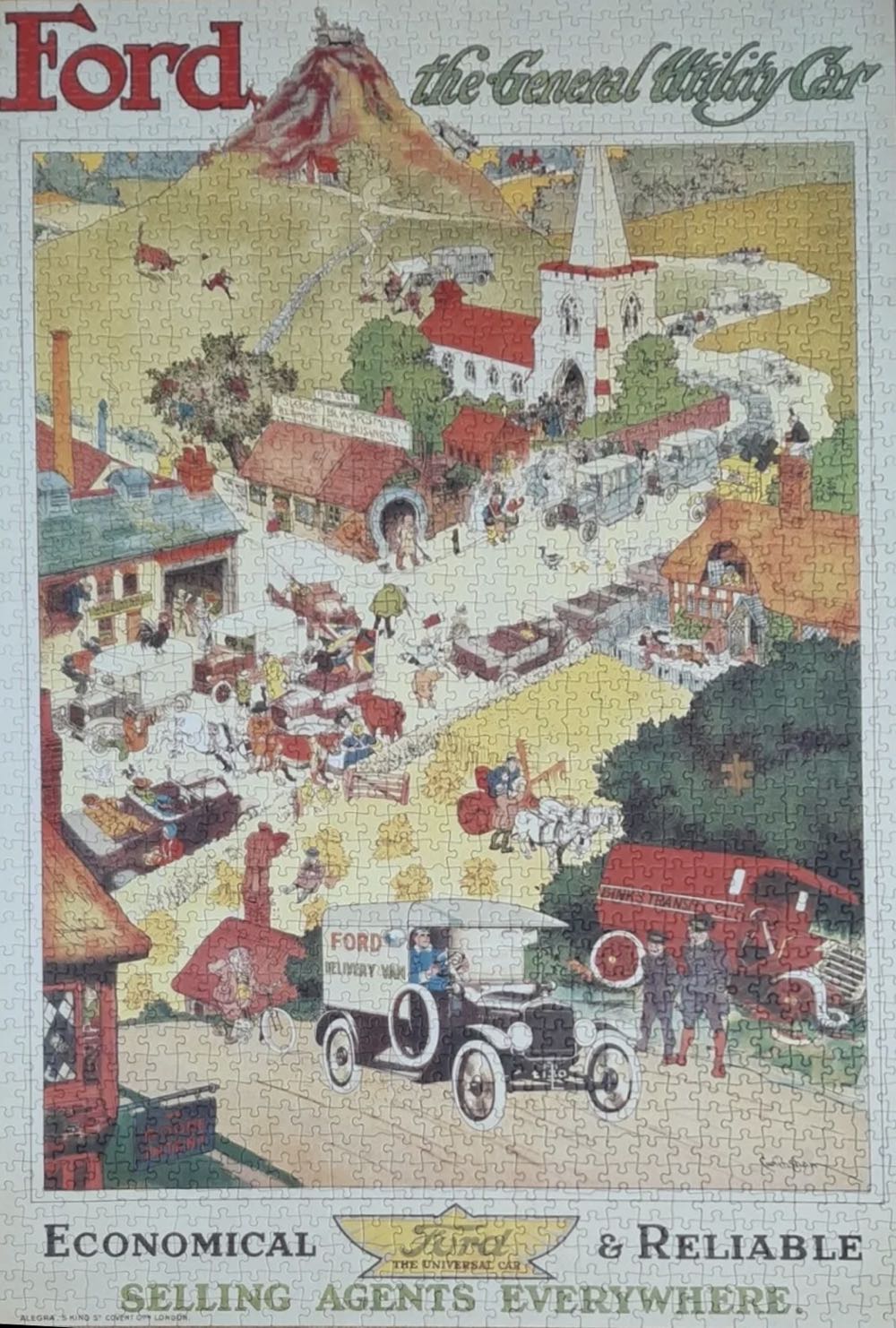 The T-Ford, the General Utility Car - Jumbo puzzle collectible [Barcode 8710126017807] - Main Image 3