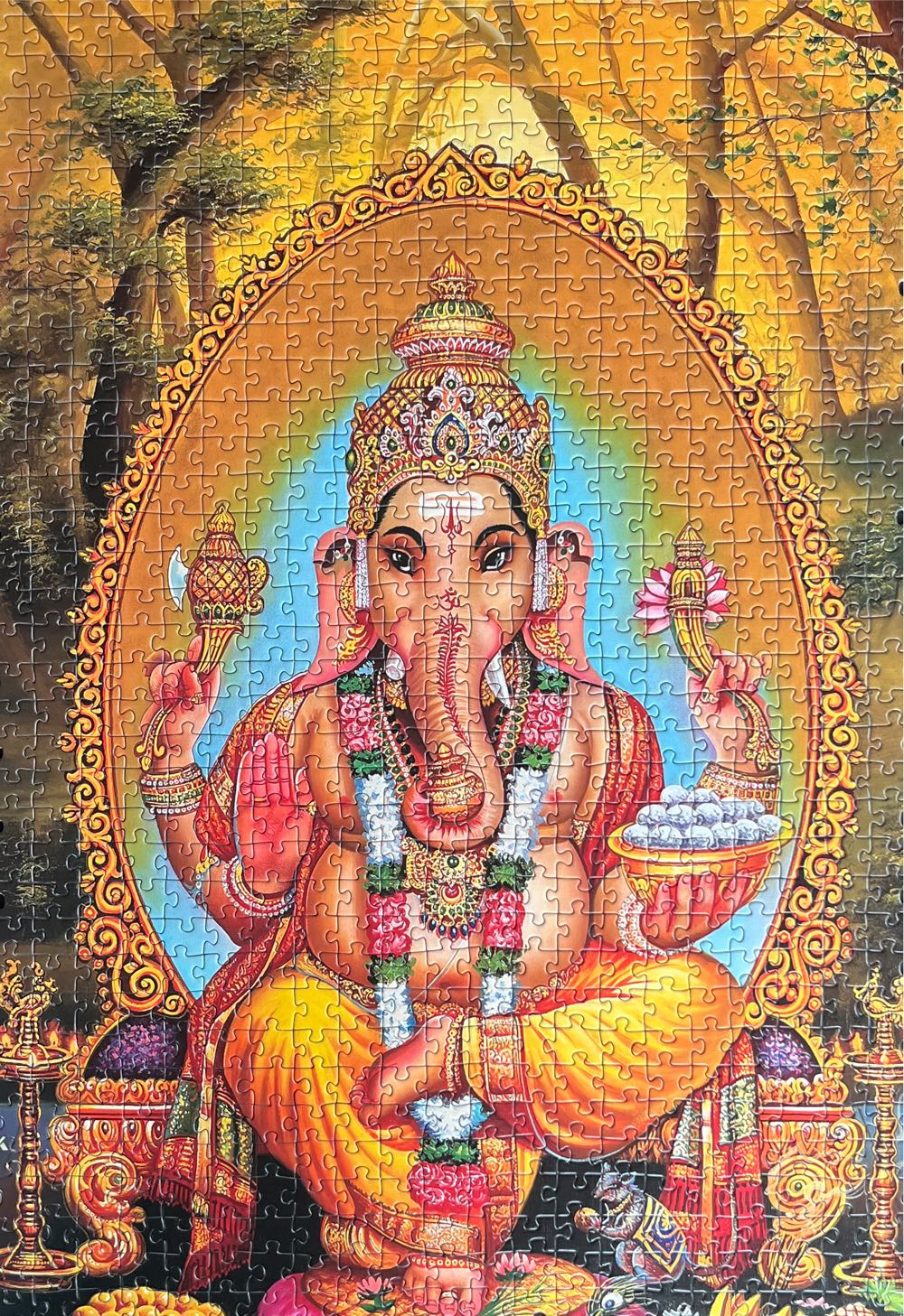 Mandala 🟦 - LUPU puzzle collectible [Barcode 4260084730408] - Main Image 3