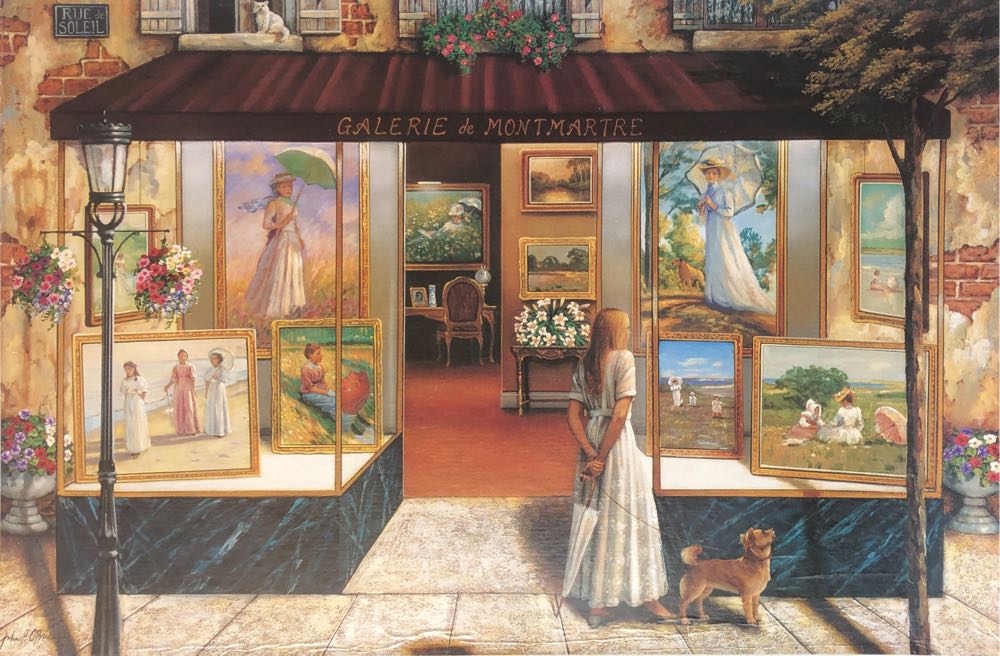 Galery Montmartre / Galerie de Montmartre - Jumbo puzzle collectible [Barcode 8710126000311] - Main Image 2