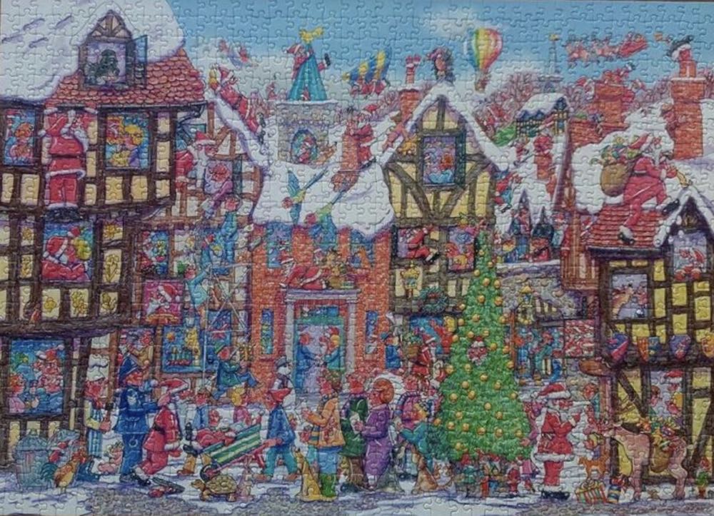 Seventy-Six Santas - Gibsons puzzle collectible [Barcode 5012269062519] - Main Image 3
