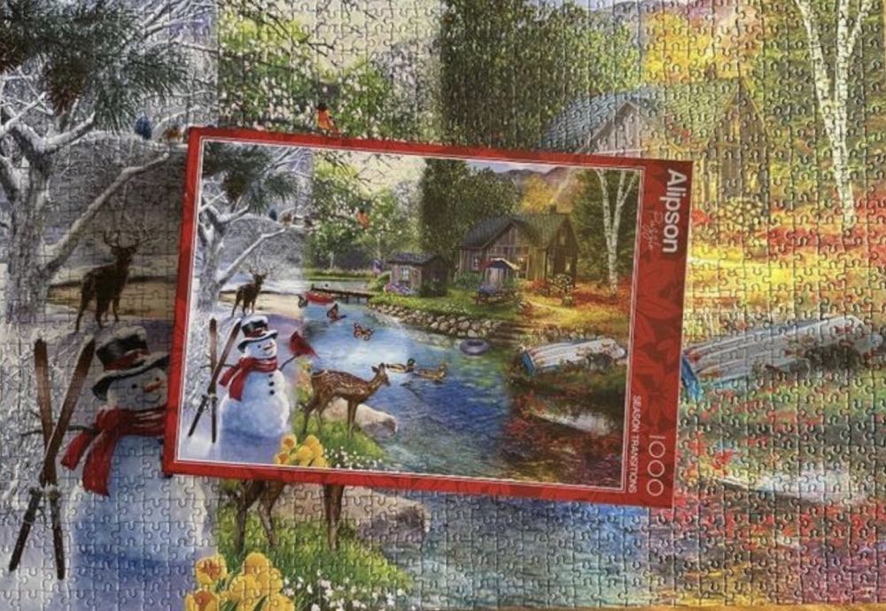 Season Transitions - Alipson puzzle collectible [Barcode 3770001500287] - Main Image 3