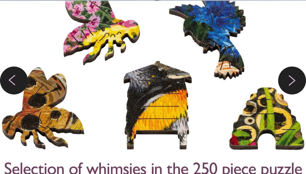 Bee & Bee - Wentworth Wooden Puzzles 🇬🇧 puzzle collectible [Barcode 6050265369637] - Main Image 4