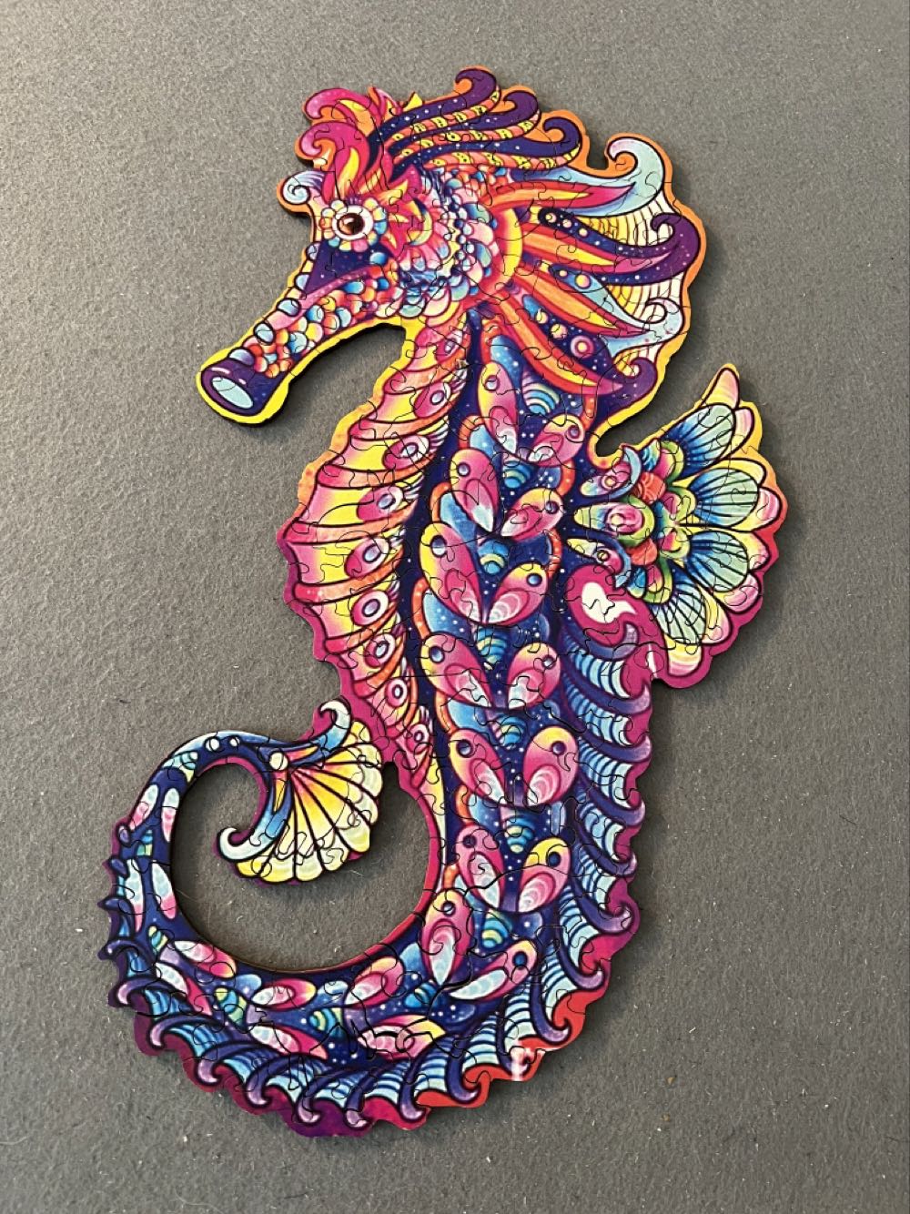 Seahorse - Wooden Puzzles puzzle collectible - Main Image 2