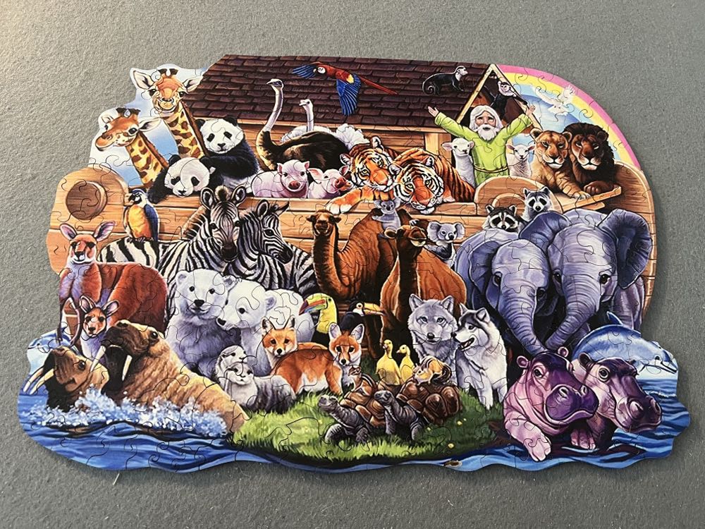 Noah Ark - Wooden Puzzles puzzle collectible - Main Image 2