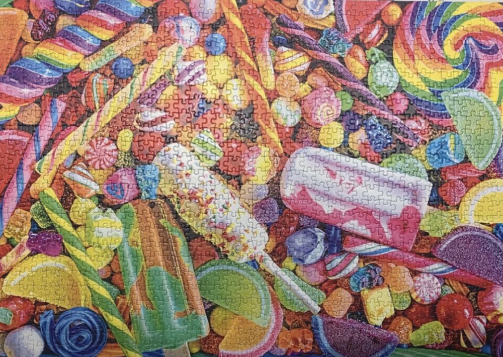 Color Splash Lollies & Candies - Trefl puzzle collectible [Barcode 5900511107012] - Main Image 3