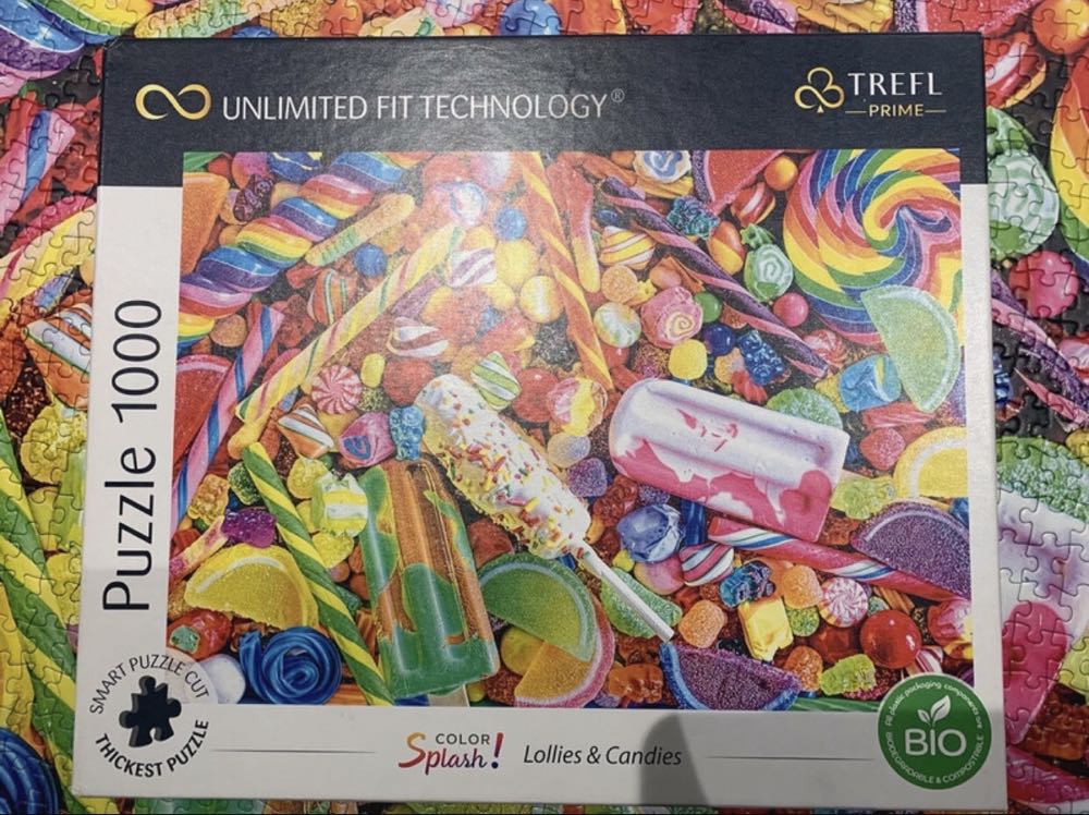 Color Splash Lollies & Candies - Trefl puzzle collectible [Barcode 5900511107012] - Main Image 4