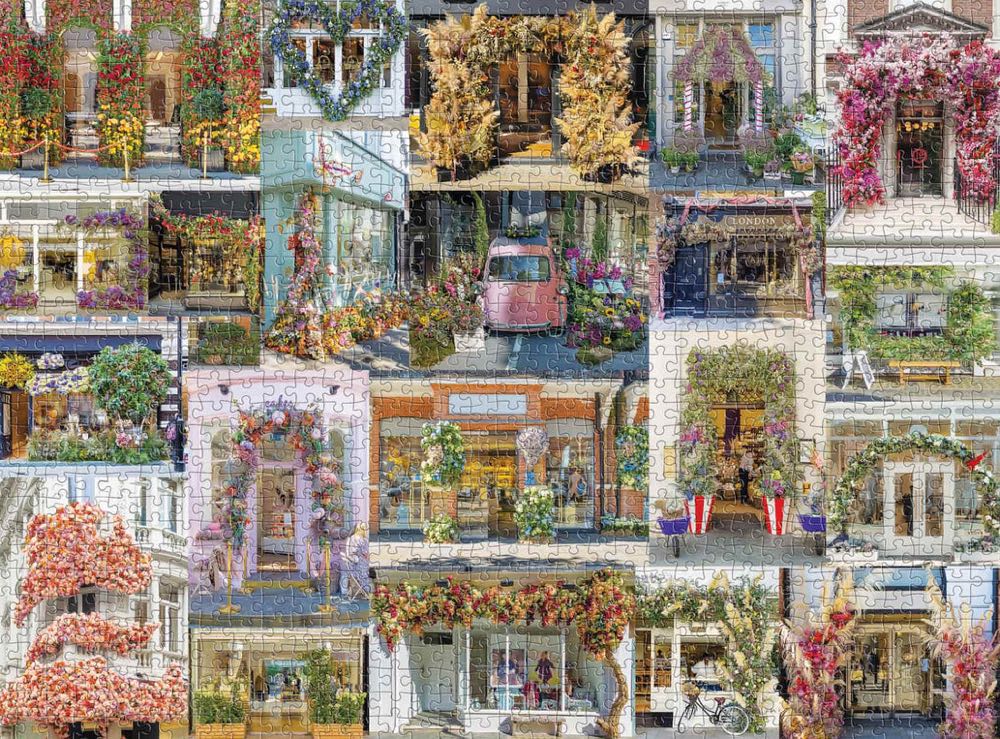 London In Bloom - Galison puzzle collectible [Barcode 9780735377622] - Main Image 2