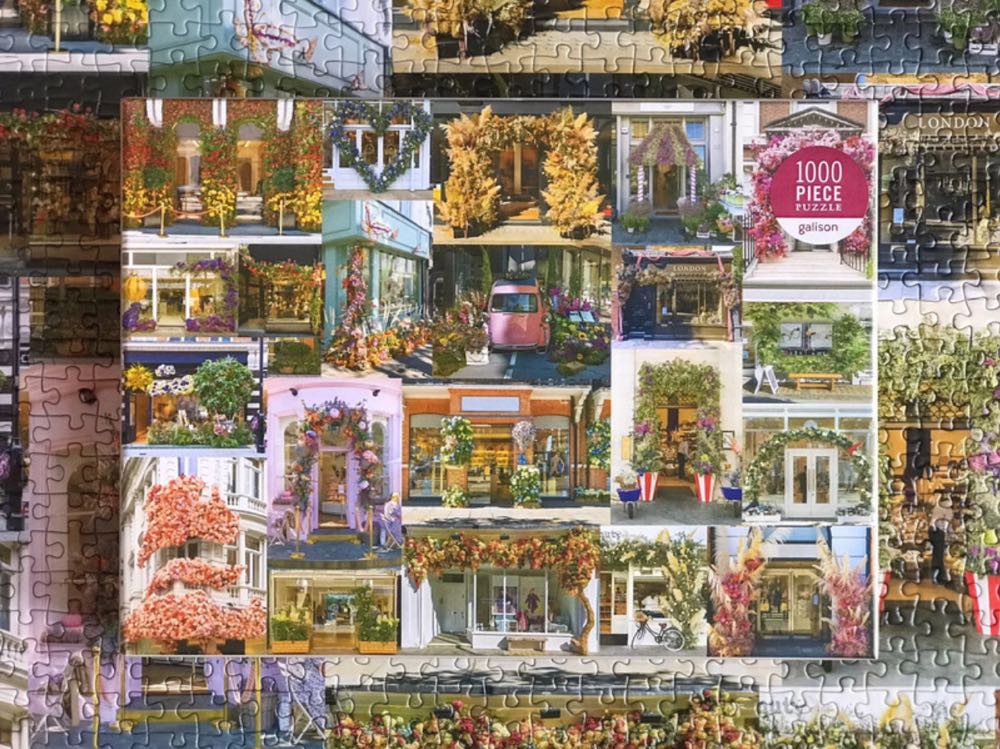 London In Bloom - Galison puzzle collectible [Barcode 9780735377622] - Main Image 4