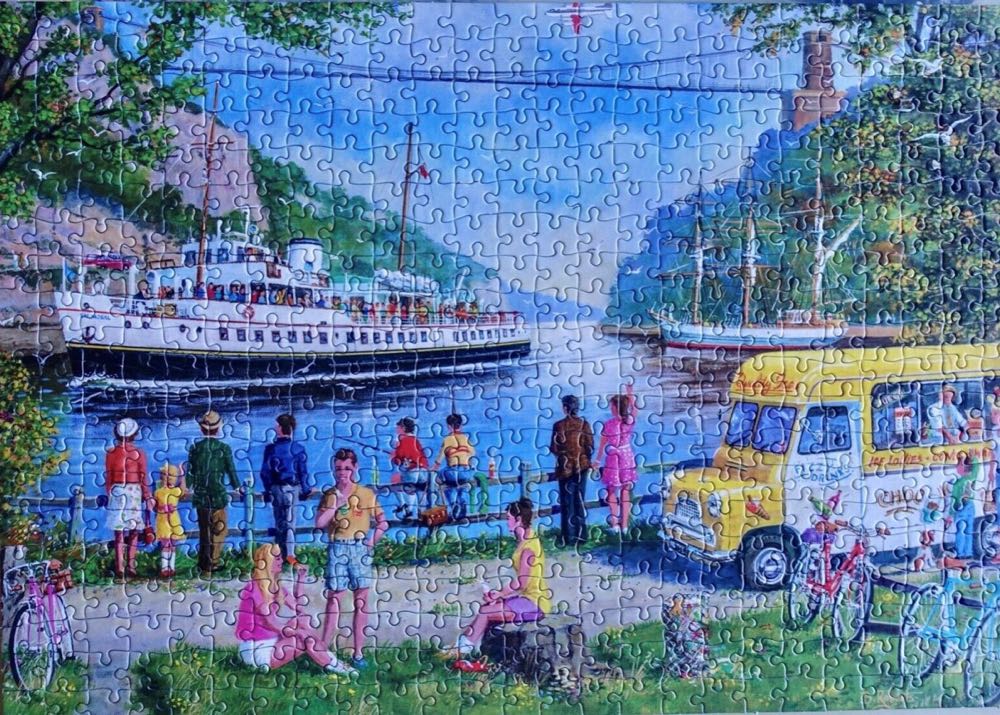 Clifton Bridge Bristol - Gibsons puzzle collectible [Barcode 5012269031232] - Main Image 4