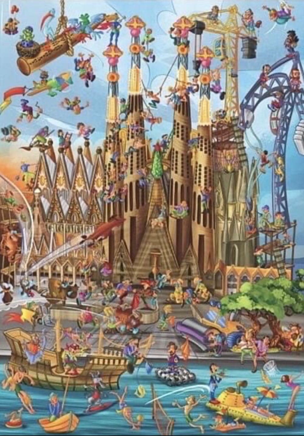 La Sagrada Familia 🟦 - D-TOYS puzzle collectible [Barcode 5947502879183] - Main Image 2