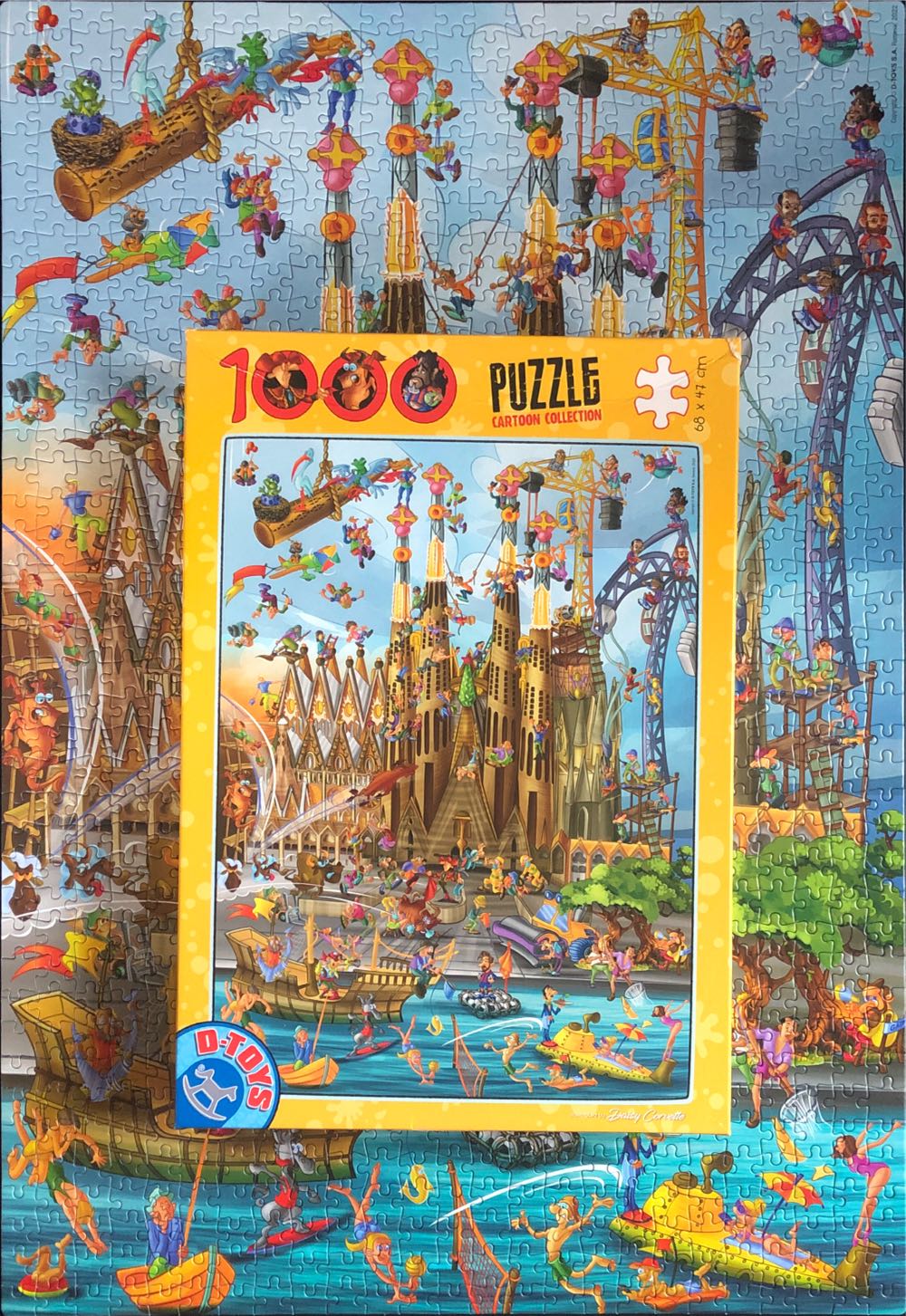 La Sagrada Familia 🟦 - D-TOYS puzzle collectible [Barcode 5947502879183] - Main Image 4