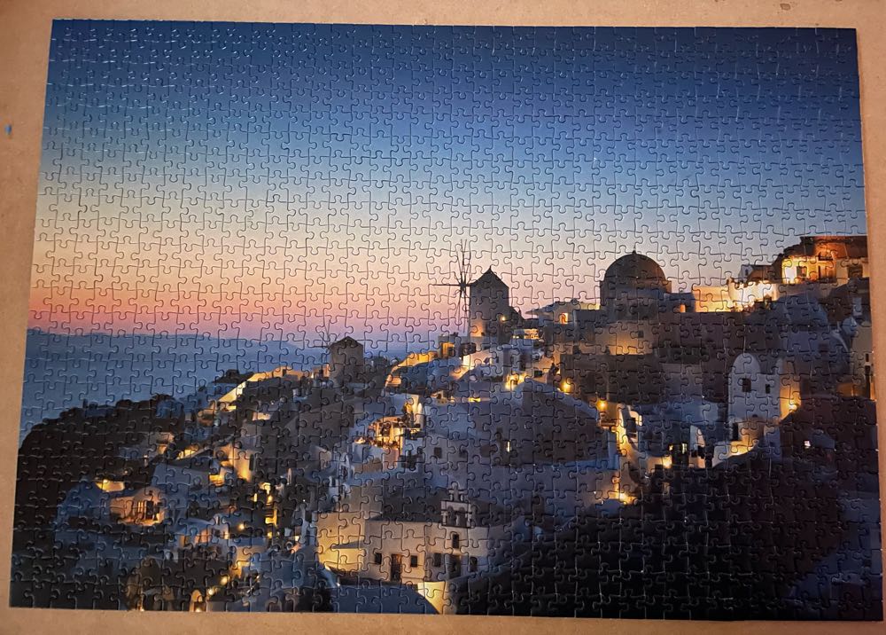 Santorini Glow In The Dark  puzzle collectible [Barcode 4055332057174] - Main Image 2