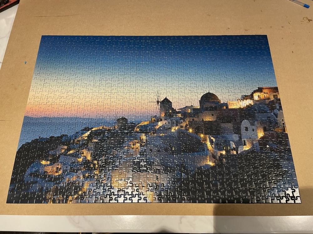 Santorini Glow In The Dark  puzzle collectible [Barcode 4055332057174] - Main Image 3