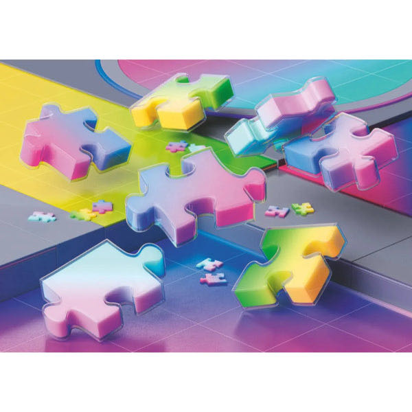 Gradient Cascade - Ravensburger Completed puzzle collectible - Main Image 2