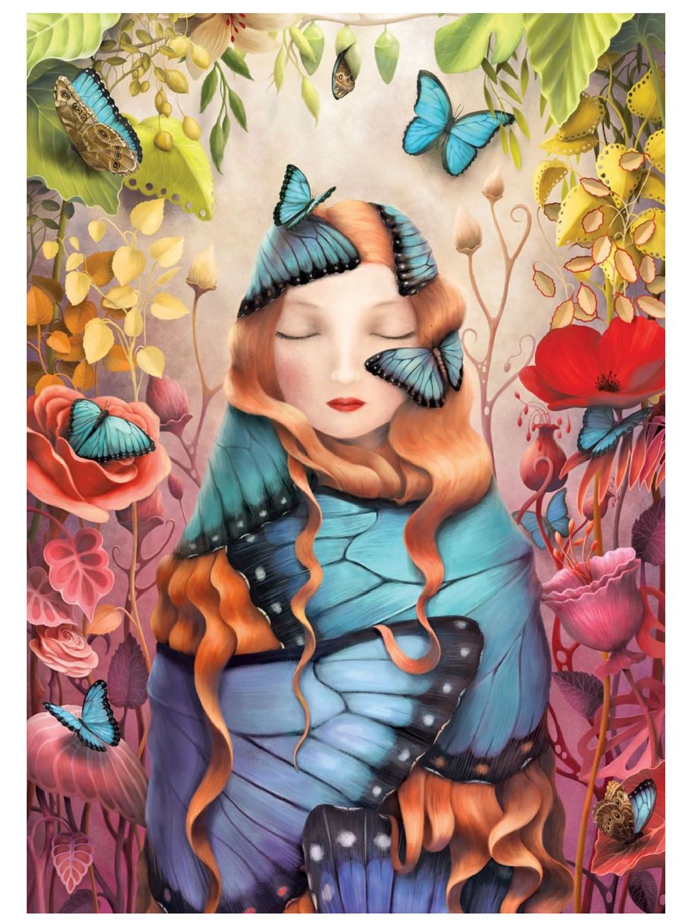 The Morpho Garden - Great British Jigsaws puzzle collectible - Main Image 2