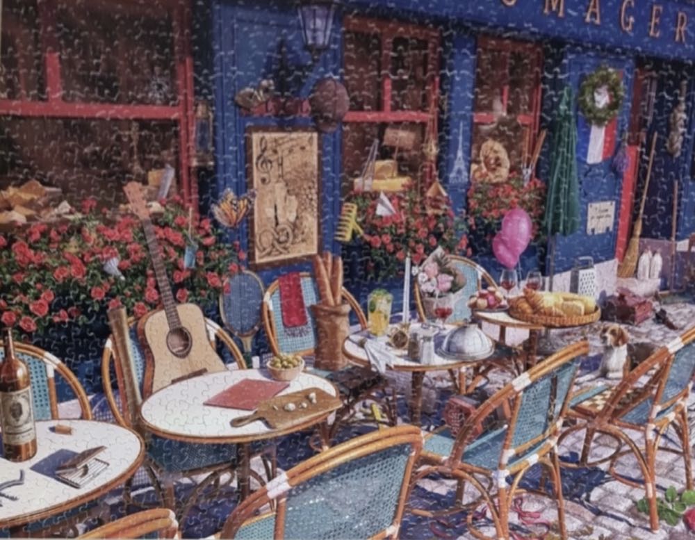 June’s Journey: Wine & Cheese Shop - Ceaco puzzle collectible [Barcode 021081310697] - Main Image 3