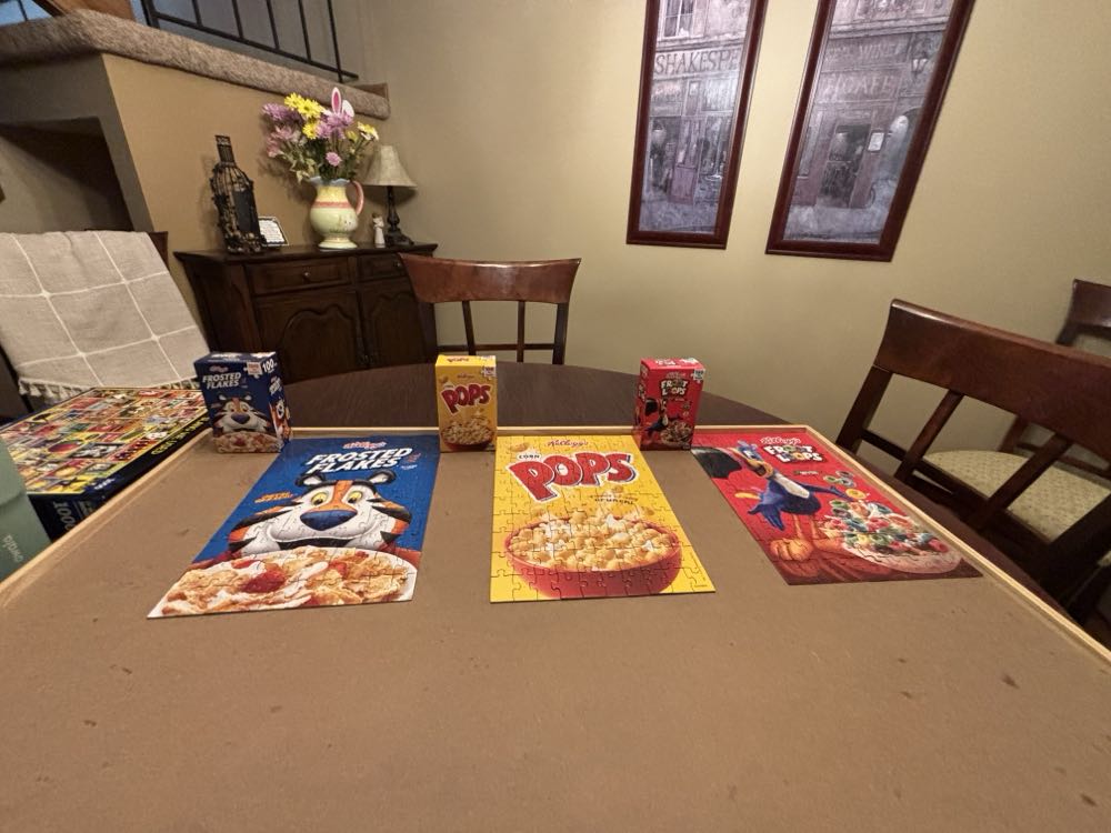 3pc Kelloggs Variety Pack 100pc Puzzle Upd Inc - Spin Master puzzle collectible [Barcode 778988383674] - Main Image 2