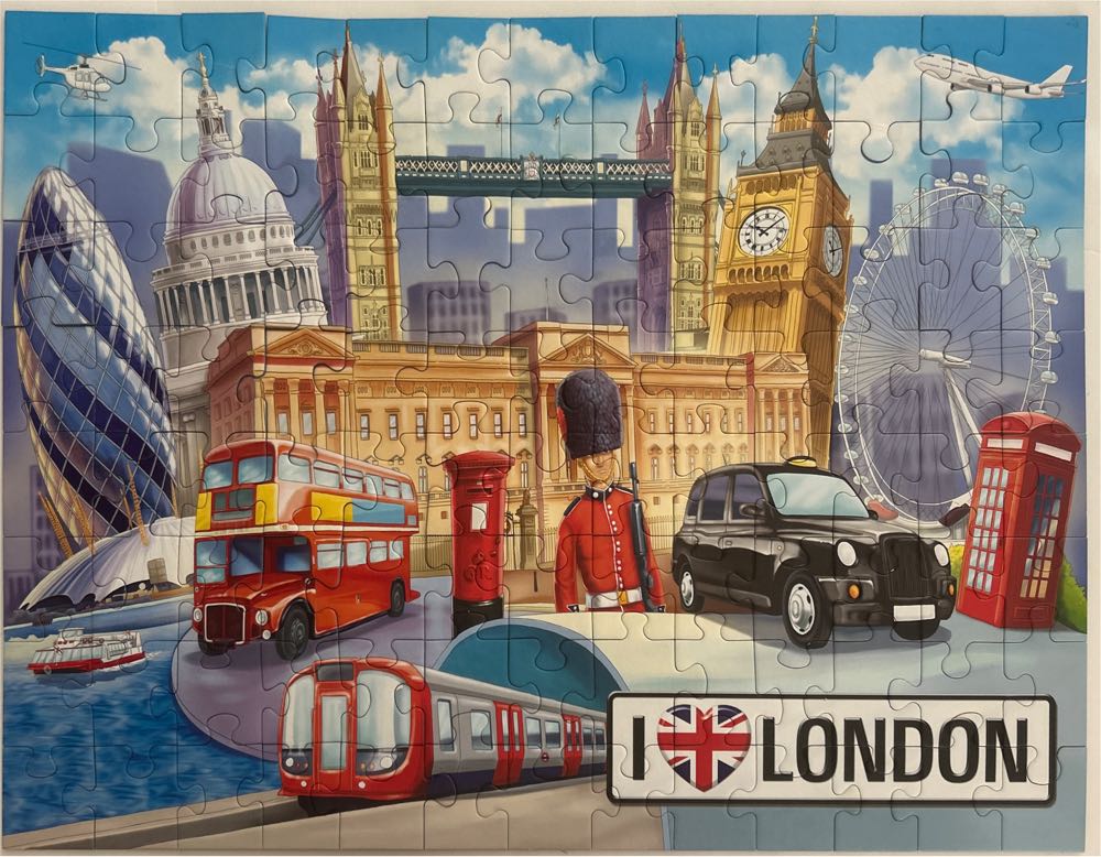 I Love London - Ravensburger puzzle collectible [Barcode 4005556106073] - Main Image 2