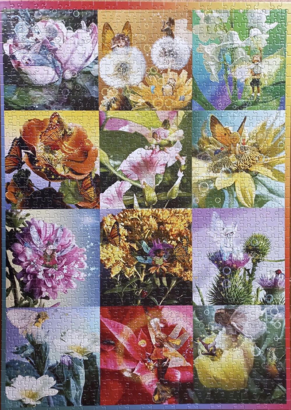 Seasonal Flower Fairies - Jumbo puzzle collectible [Barcode 8710126022184] - Main Image 3
