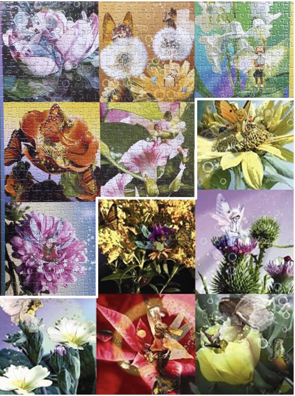 Seasonal Flower Fairies - Jumbo puzzle collectible [Barcode 8710126022184] - Main Image 4