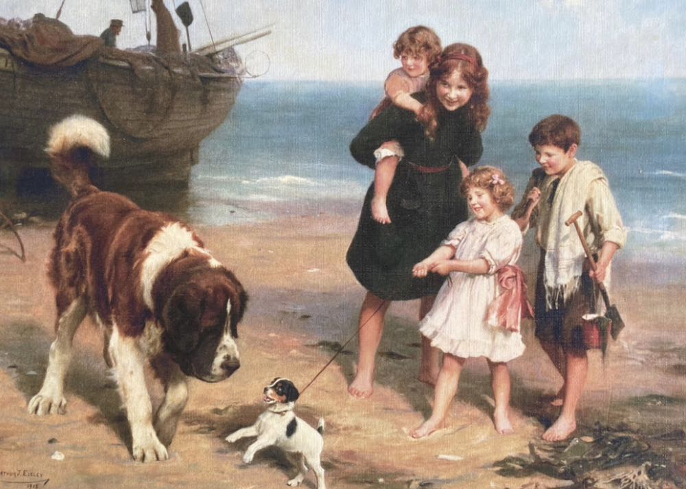 Fine Art Summer Fun - Falcon de luxe puzzle collectible [Barcode 8710126110669] - Main Image 2