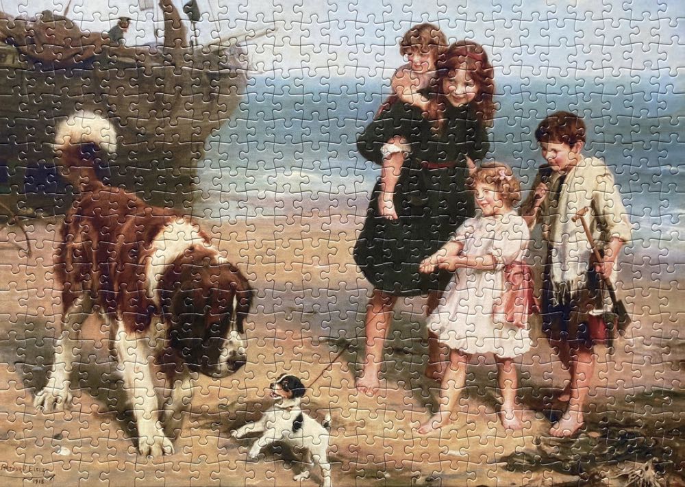 Fine Art Summer Fun - Falcon de luxe puzzle collectible [Barcode 8710126110669] - Main Image 3