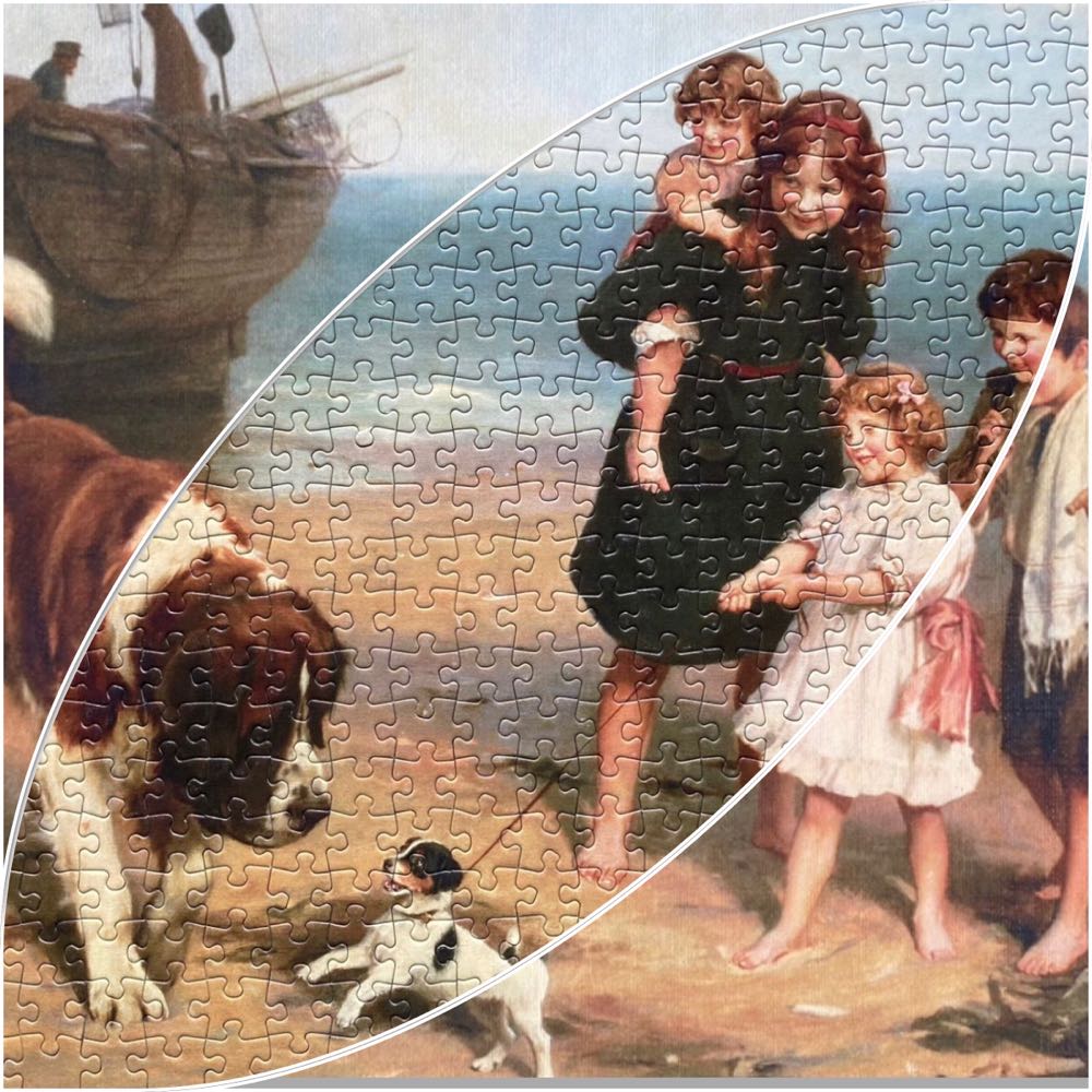 Fine Art Summer Fun - Falcon de luxe puzzle collectible [Barcode 8710126110669] - Main Image 4