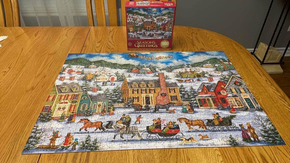 Chritsmas Eve Fly - MasterPieces puzzle collectible - Main Image 2