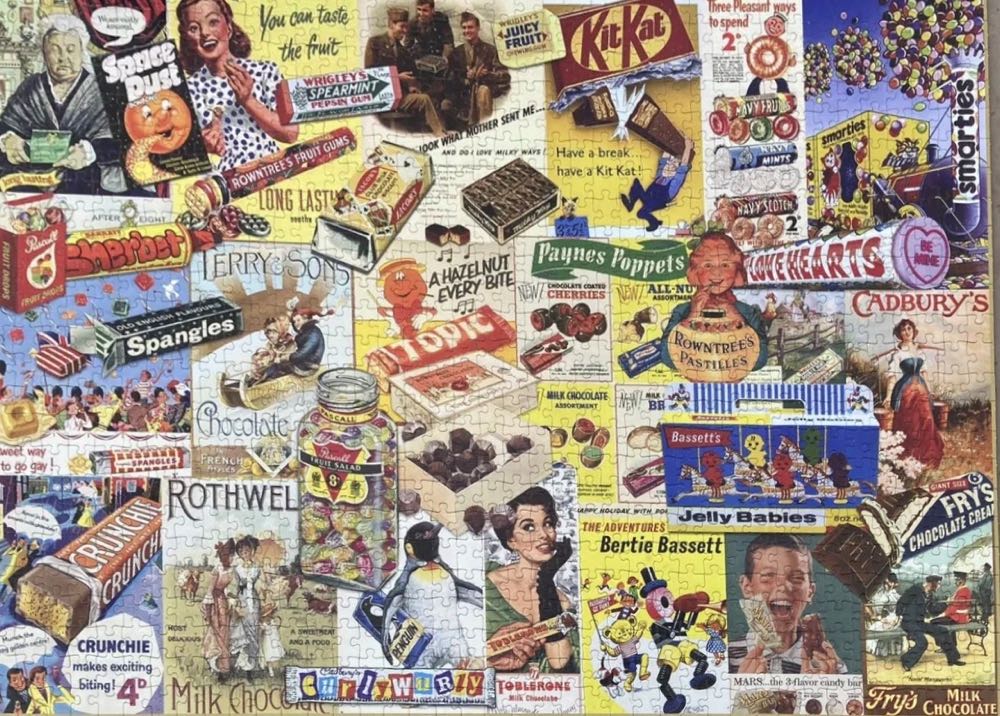 Candy Collection Confectionary of Yesterday NNK - Falcon de luxe puzzle collectible - Main Image 3