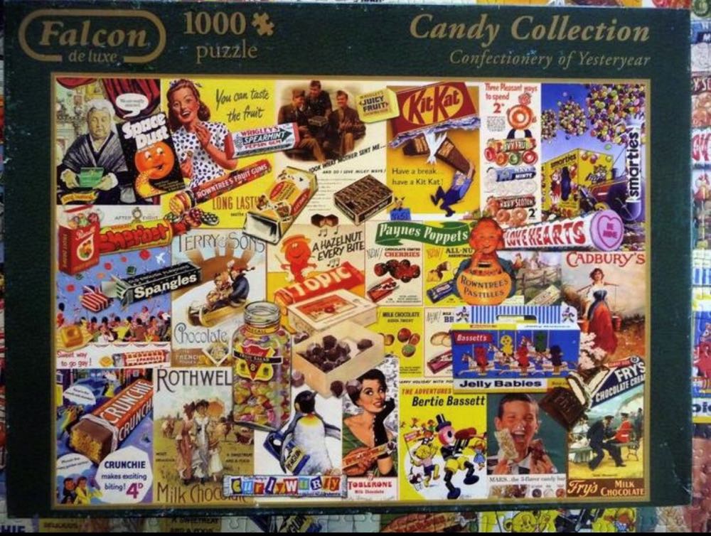 Candy Collection Confectionary of Yesterday NNK - Falcon de luxe puzzle collectible - Main Image 4