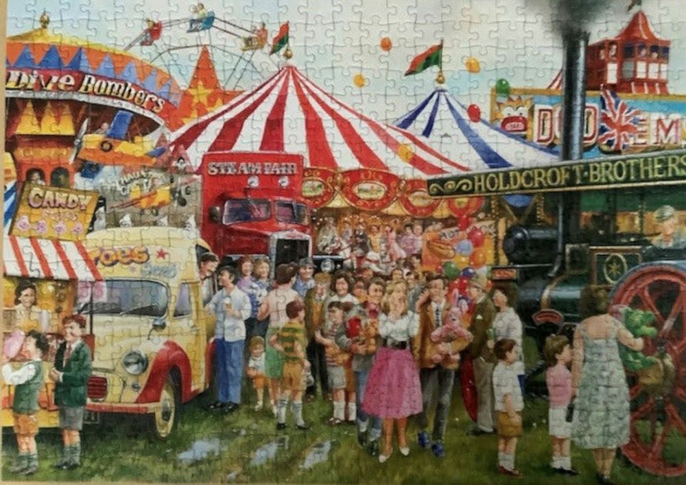 Candyfloss & Carousels - Gibsons puzzle collectible [Barcode 5012269030471] - Main Image 3