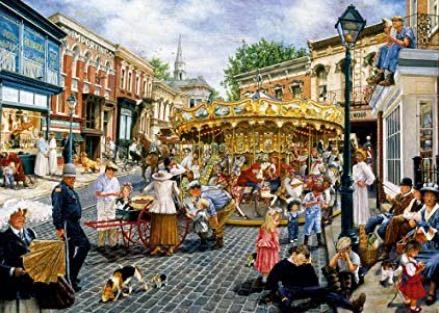 The Carousel - Gibsons puzzle collectible [Barcode 5012269004526] - Main Image 2