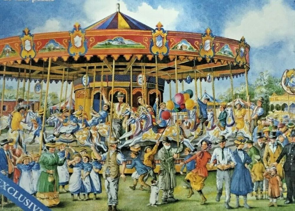 The Carousel 1900 Limited Edition - Falcon de luxe puzzle collectible - Main Image 2