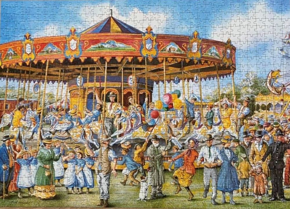 The Carousel 1900 Limited Edition - Falcon de luxe puzzle collectible - Main Image 3