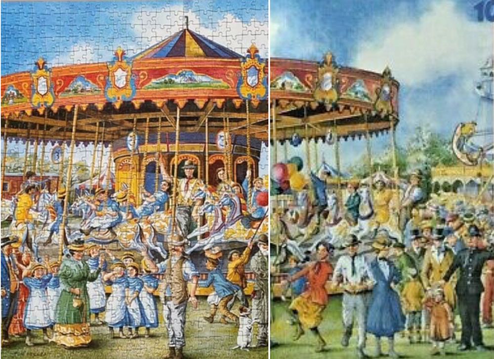 The Carousel 1900 Limited Edition - Falcon de luxe puzzle collectible - Main Image 4