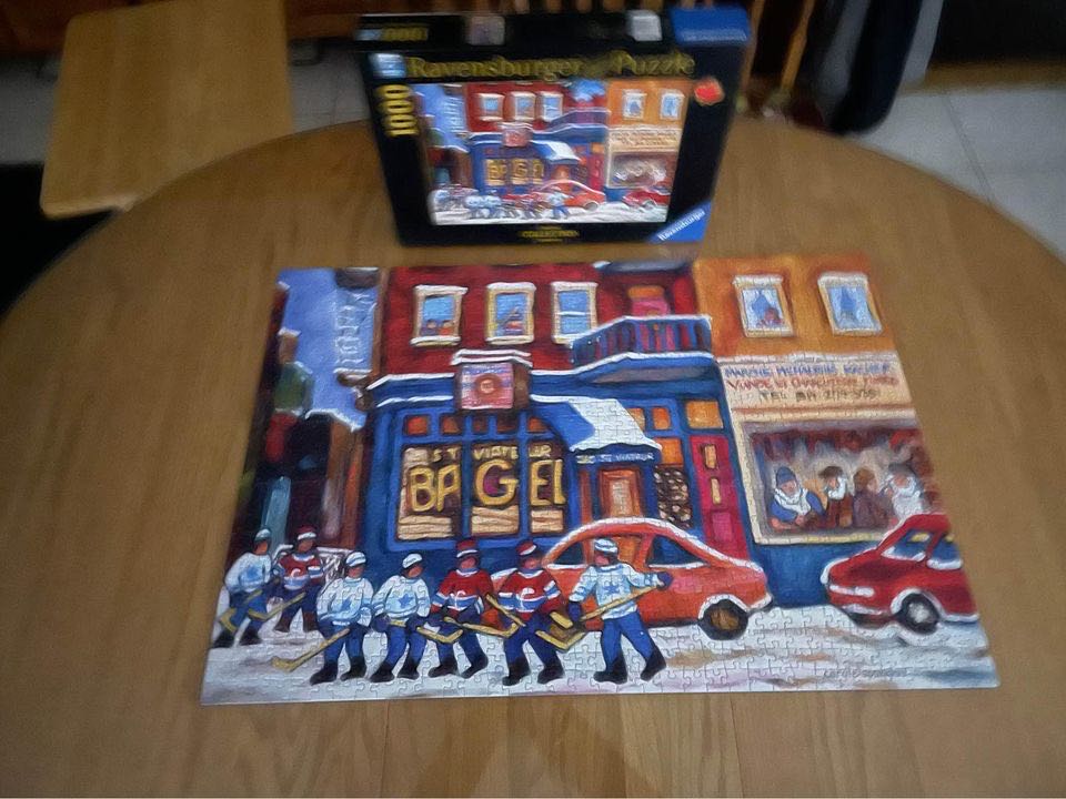 Bagels And Hockey - Ravensburger puzzle collectible - Main Image 2