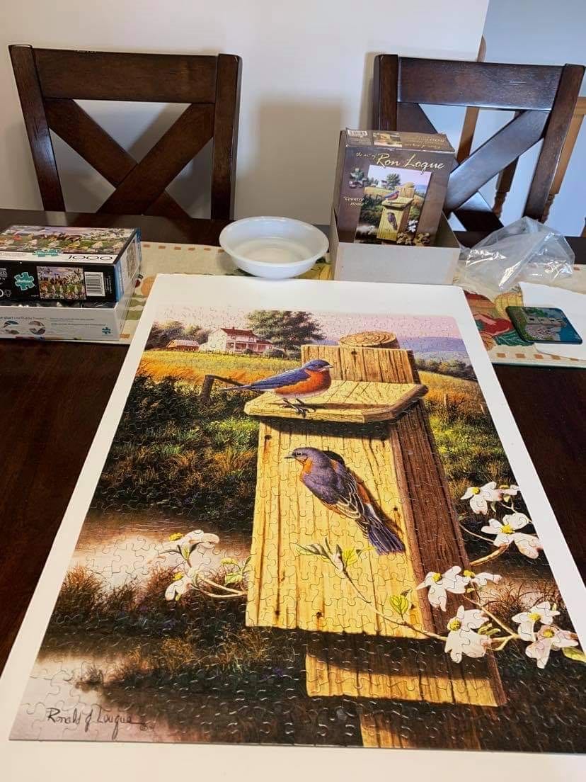 Country Home - Buffalo puzzle collectible - Main Image 2