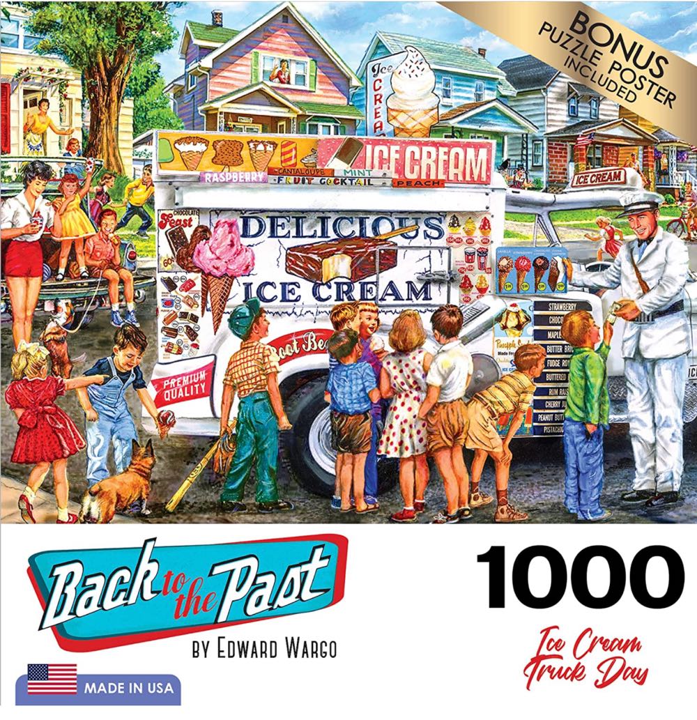 Ice Cream Truck Day - Roseart puzzle collectible - Main Image 1