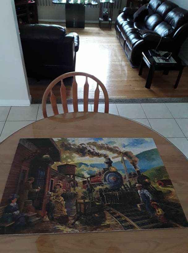 Early Morning Departure - Ravensburger puzzle collectible - Main Image 2