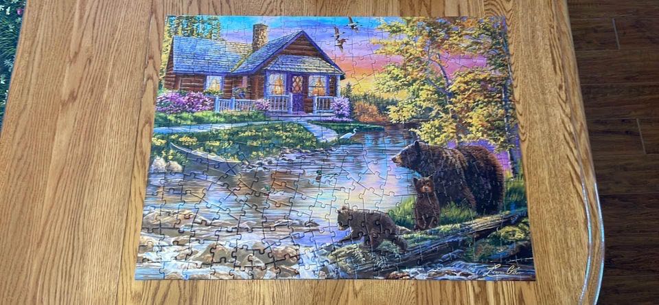 Family Outing - Bits & Pieces puzzle collectible - Main Image 2