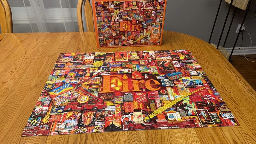 Fire - Cobble Hill puzzle collectible - Main Image 2