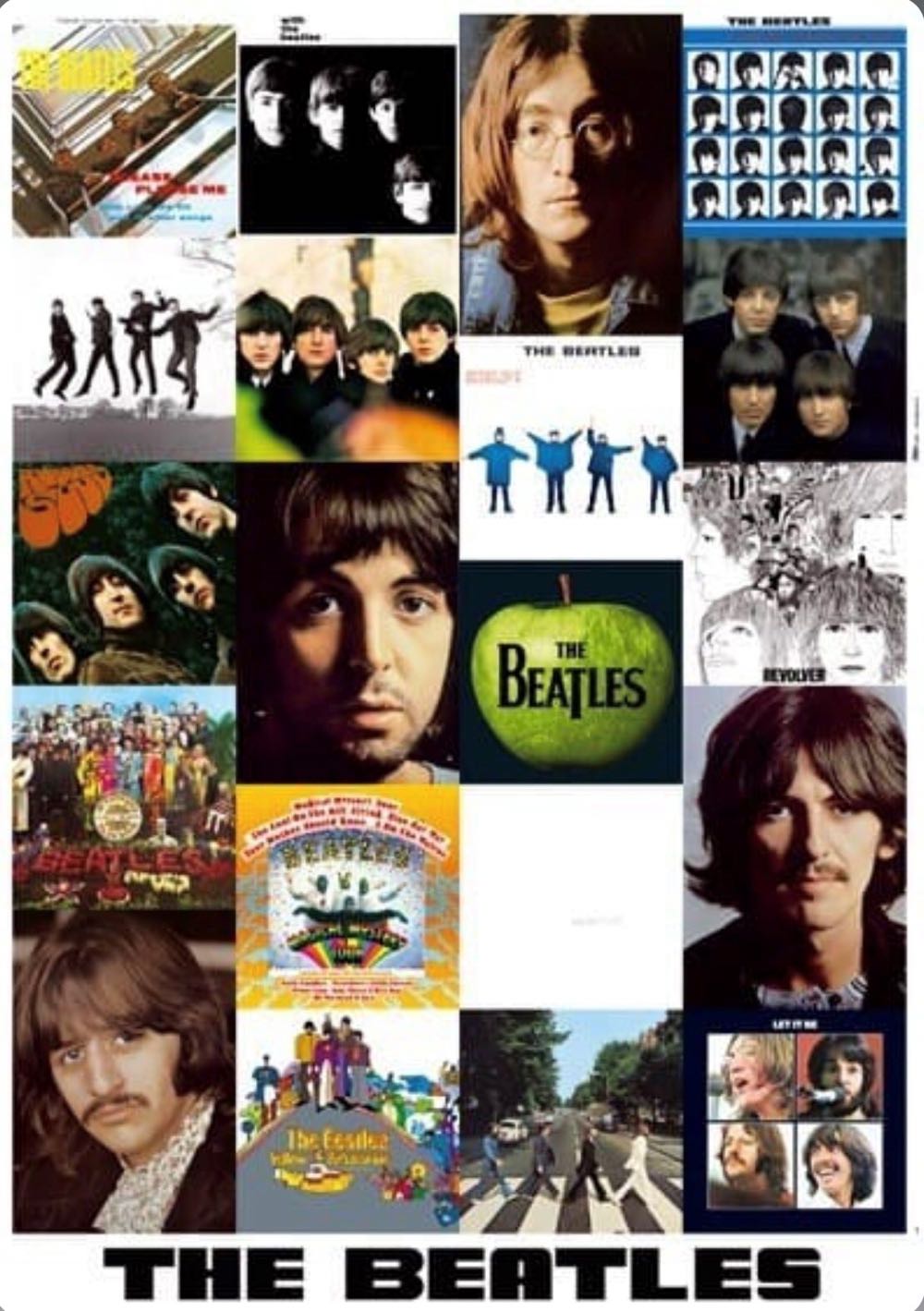 The Beatles Album Collage - Educa puzzle collectible - Main Image 2